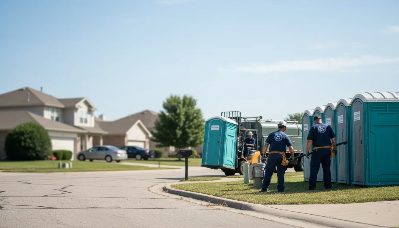 Porta Potty Rental in Milford, NJ near me